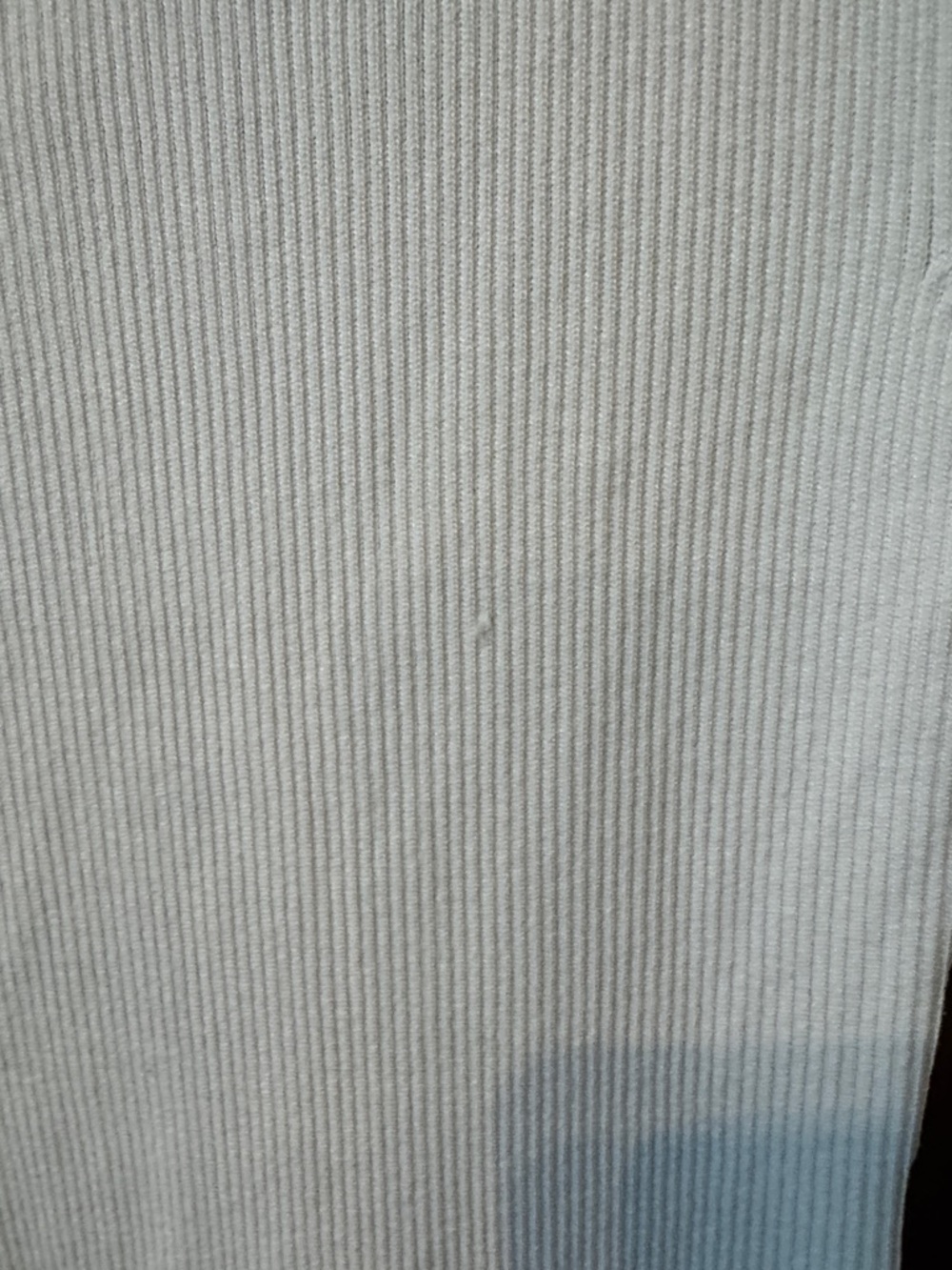 Zara White Ribbed Sleeveless Open Back Mini Dress Size S - Picture 4 of 5